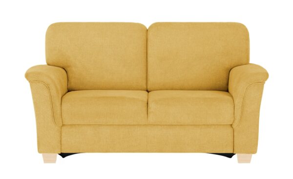 smart Sofa  Valencia ¦ gelb ¦ Maße (cm): B: 164 H: 90 T: 93 Polstermöbel > Sofas > 2-Sitzer - Höffner