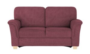 smart Sofa  Valencia ¦ rot ¦ Maße (cm): B: 164 H: 90 T: 93 Polstermöbel > Sofas > 2-Sitzer - Höffner