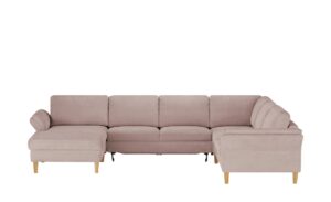 Max Schelling Wohnlandschaft  Maximum ¦ rosa/pink ¦ Maße (cm): B: 237 H: 86 T: 191 Polstermöbel > Sofas > Schlafsofas - Höffner