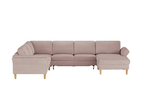 Max Schelling Wohnlandschaft  Maximum ¦ rosa/pink ¦ Maße (cm): B: 237 H: 86 T: 191 Polstermöbel > Sofas > Schlafsofas - Höffner