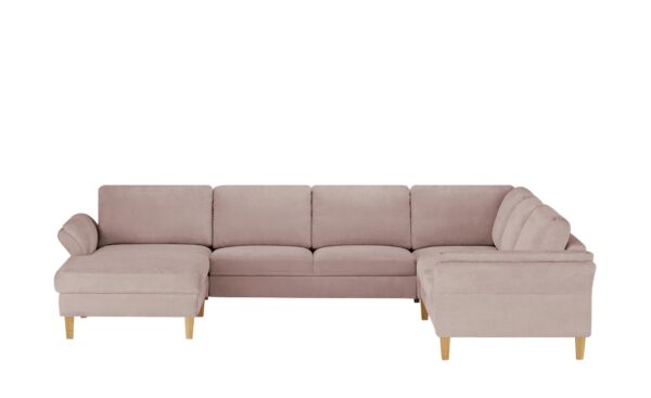 Max Schelling Wohnlandschaft  Maximum ¦ rosa/pink ¦ Maße (cm): B: 237 H: 86 T: 191 Polstermöbel > Sofas > Wohnlandschaften - Höffner