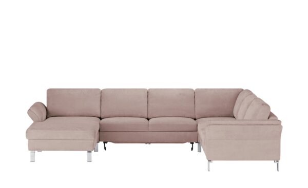 Max Schelling Wohnlandschaft  Maximum ¦ rosa/pink ¦ Maße (cm): B: 237 H: 86 T: 191 Polstermöbel > Sofas > Schlafsofas - Höffner