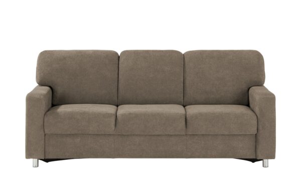 smart Sofa  Valencia ¦ braun ¦ Maße (cm): B: 212 H: 90 T: 93 Polstermöbel > Sofas > 3-Sitzer - Höffner