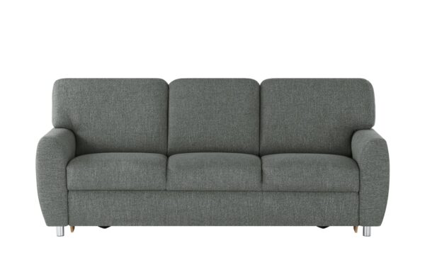 smart Sofa  Valencia ¦ grau ¦ Maße (cm): B: 220 H: 90 T: 93 Polstermöbel > Sofas > 3-Sitzer - Höffner