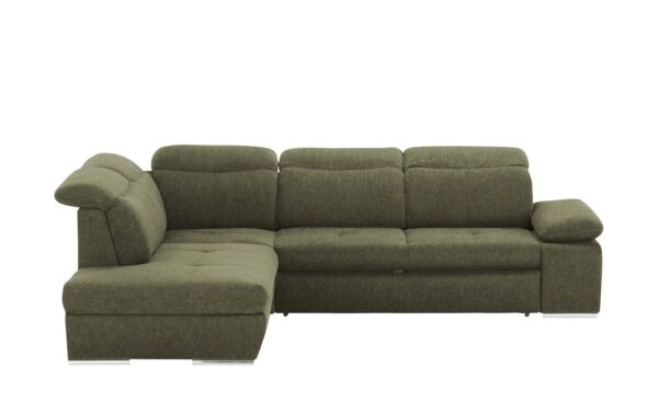 switch Ecksofa  Avilla ¦ grün ¦ Maße (cm): B: 285 H: 86 T: 234 Polstermöbel > Sofas > Ecksofas - Höffner