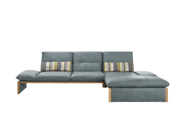 KOINOR Leder-Ecksofa  Humfrey ¦ grau ¦ Maße (cm): B: 314 H: 93 T: 159 Polstermöbel > Sofas > Ecksofas - Höffner