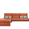 KOINOR Leder-Ecksofa  Humfrey ¦ orange ¦ Maße (cm): B: 314 H: 93 T: 159 Polstermöbel ></noscript> Sofas > Ecksofas - Höffner