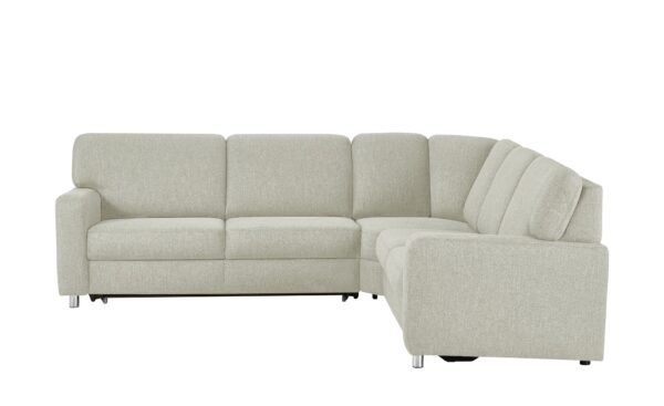 smart Ecksofa  Valencia ¦ grau ¦ Maße (cm): B: 266 H: 90 T: 236 Polstermöbel > Sofas > Ecksofas - Höffner