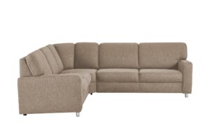 smart Ecksofa  Valencia ¦ braun ¦ Maße (cm): B: 236 H: 90 T: 266 Polstermöbel > Sofas > Ecksofas - Höffner