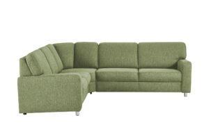 smart Ecksofa  Valencia ¦ grün ¦ Maße (cm): B: 236 H: 90 T: 266 Polstermöbel > Sofas > Ecksofas - Höffner