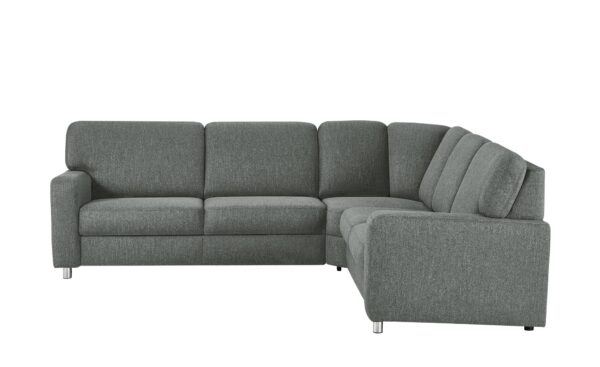 smart Ecksofa  Valencia ¦ grau ¦ Maße (cm): B: 266 H: 90 T: 236 Polstermöbel > Sofas > Ecksofas - Höffner