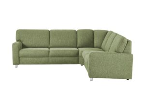 smart Ecksofa  Valencia ¦ grün ¦ Maße (cm): B: 266 H: 90 T: 236 Polstermöbel > Sofas > Ecksofas - Höffner