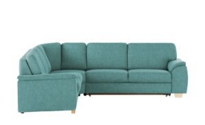 smart Ecksofa  Valencia ¦ türkis/petrol ¦ Maße (cm): B: 250 H: 90 T: 280 Polstermöbel > Sofas > Ecksofas - Höffner