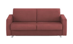 Schlafsofa  München ¦ rot ¦ Maße (cm): B: 195 H: 84 T: 100 Polstermöbel > Sofas > 2-Sitzer - Höffner