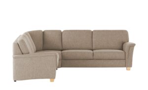 smart Ecksofa  Valencia ¦ braun ¦ Maße (cm): B: 242 H: 90 T: 272 Polstermöbel > Sofas > Ecksofas - Höffner