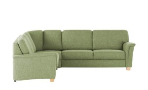 smart Ecksofa  Valencia ¦ grün ¦ Maße (cm): B: 242 H: 90 T: 272 Polstermöbel > Sofas > Ecksofas - Höffner