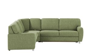 smart Ecksofa  Valencia ¦ grün ¦ Maße (cm): B: 240 H: 90 T: 270 Polstermöbel > Sofas > Ecksofas - Höffner