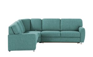 smart Ecksofa  Valencia ¦ türkis/petrol ¦ Maße (cm): B: 240 H: 90 T: 270 Polstermöbel > Sofas > Ecksofas - Höffner