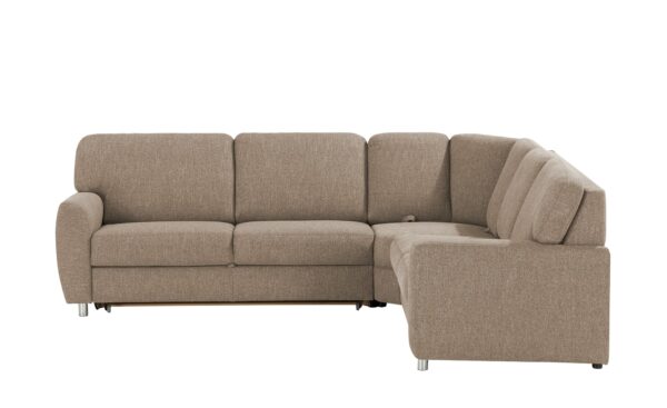 smart Ecksofa  Valencia ¦ braun ¦ Maße (cm): B: 270 H: 90 T: 240 Polstermöbel > Sofas > Ecksofas - Höffner