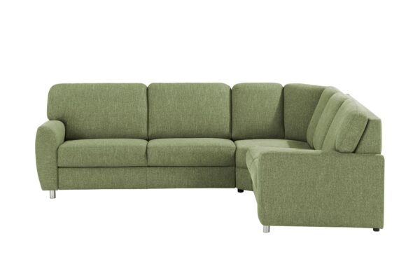 smart Ecksofa  Valencia ¦ grün ¦ Maße (cm): B: 271 H: 90 T: 241 Polstermöbel > Sofas > Ecksofas - Höffner