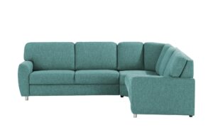 smart Ecksofa  Valencia ¦ türkis/petrol ¦ Maße (cm): B: 270 H: 90 T: 240 Polstermöbel > Sofas > Ecksofas - Höffner
