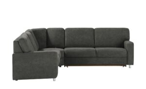 smart Ecksofa  Valencia ¦ schwarz ¦ Maße (cm): B: 266 H: 90 T: 236 Polstermöbel > Sofas > Ecksofas - Höffner