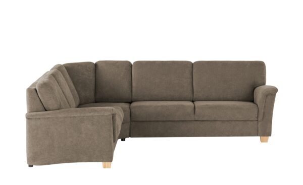 smart Ecksofa  Valencia ¦ braun ¦ Maße (cm): B: 272 H: 90 T: 242 Polstermöbel > Sofas > Ecksofas - Höffner