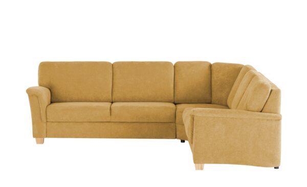 smart Ecksofa  Valencia ¦ gelb ¦ Maße (cm): B: 272 H: 90 T: 242 Polstermöbel > Sofas > Ecksofas - Höffner