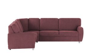 smart Ecksofa  Valencia ¦ rot ¦ Maße (cm): B: 271 H: 90 T: 241 Polstermöbel > Sofas > Ecksofas - Höffner