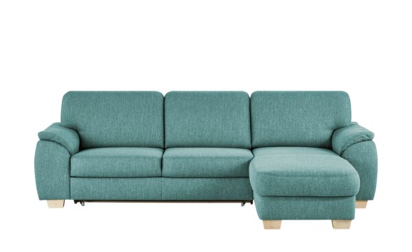 smart Ecksofa  Valencia ¦ türkis/petrol ¦ Maße (cm): B: 281 H: 90 T: 173 Polstermöbel > Sofas > Ecksofas - Höffner