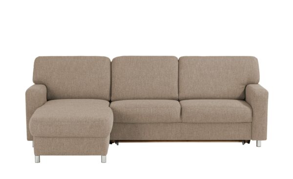 smart Ecksofa  Valencia ¦ braun ¦ Maße (cm): B: 267 H: 90 T: 173 Polstermöbel > Sofas > Ecksofas - Höffner