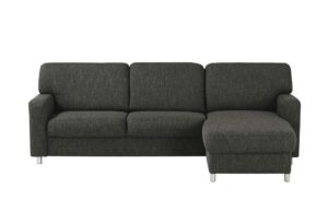 smart Ecksofa  Valencia ¦ schwarz ¦ Maße (cm): B: 253 H: 90 T: 173 Polstermöbel > Sofas > Ecksofas - Höffner