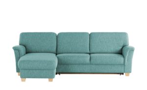 smart Ecksofa  Valencia ¦ türkis/petrol ¦ Maße (cm): B: 269 H: 90 T: 173 Polstermöbel > Sofas > Ecksofas - Höffner