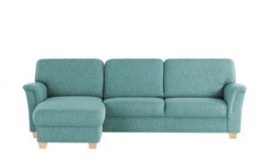 smart Ecksofa  Valencia ¦ türkis/petrol ¦ Maße (cm): B: 265 H: 90 T: 173 Polstermöbel > Sofas > Ecksofas - Höffner