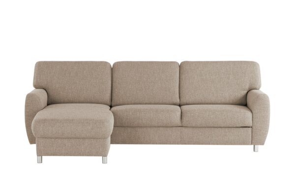 smart Ecksofa  Valencia ¦ braun ¦ Maße (cm): B: 263 H: 90 T: 173 Polstermöbel > Sofas > Ecksofas - Höffner