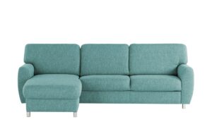 smart Ecksofa  Valencia ¦ türkis/petrol ¦ Maße (cm): B: 263 H: 90 T: 173 Polstermöbel > Sofas > Ecksofas - Höffner