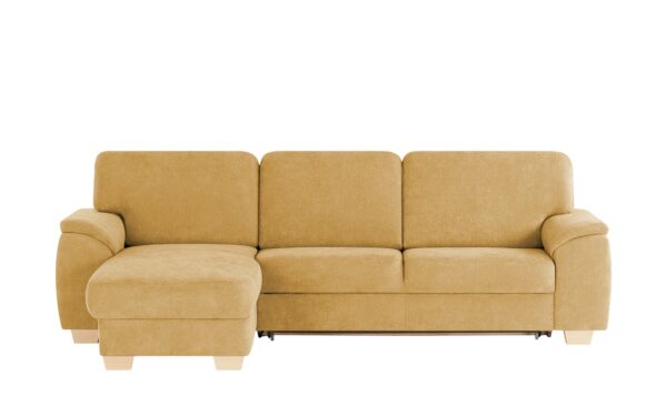 smart Ecksofa  Valencia ¦ gelb ¦ Maße (cm): B: 281 H: 90 T: 173 Polstermöbel > Sofas > Ecksofas - Höffner