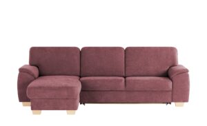 smart Ecksofa  Valencia ¦ rot ¦ Maße (cm): B: 281 H: 90 T: 173 Polstermöbel > Sofas > Ecksofas - Höffner