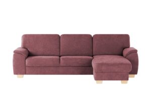 smart Ecksofa  Valencia ¦ rot ¦ Maße (cm): B: 281 H: 90 T: 173 Polstermöbel > Sofas > Ecksofas - Höffner