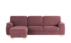 smart Ecksofa  Valencia ¦ rot ¦ Maße (cm): B: 281 H: 90 T: 173 Polstermöbel > Sofas > Ecksofas - Höffner