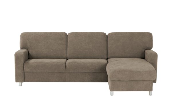 smart Ecksofa  Valencia ¦ braun ¦ Maße (cm): B: 267 H: 90 T: 173 Polstermöbel > Sofas > Ecksofas - Höffner