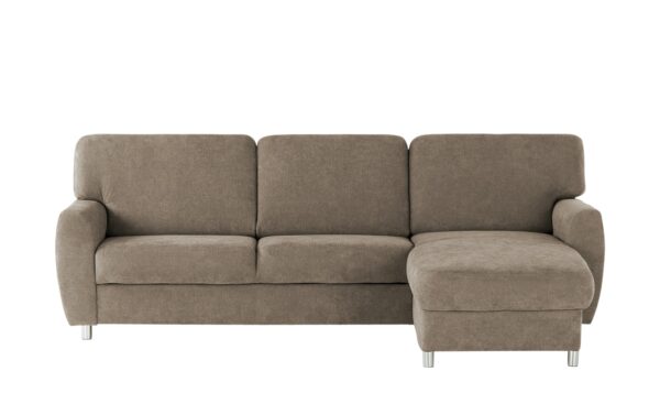 smart Ecksofa  Valencia ¦ braun ¦ Maße (cm): B: 263 H: 90 T: 173 Polstermöbel > Sofas > Ecksofas - Höffner