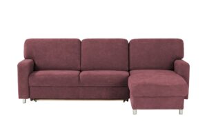 smart Ecksofa  Valencia ¦ rot ¦ Maße (cm): B: 267 H: 90 T: 173 Polstermöbel > Sofas > Ecksofas - Höffner