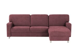 smart Ecksofa  Valencia ¦ rot ¦ Maße (cm): B: 267 H: 90 T: 173 Polstermöbel > Sofas > Ecksofas - Höffner