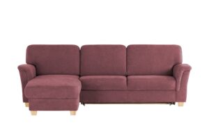 smart Ecksofa  Valencia ¦ rot ¦ Maße (cm): B: 269 H: 90 T: 173 Polstermöbel > Sofas > Ecksofas - Höffner