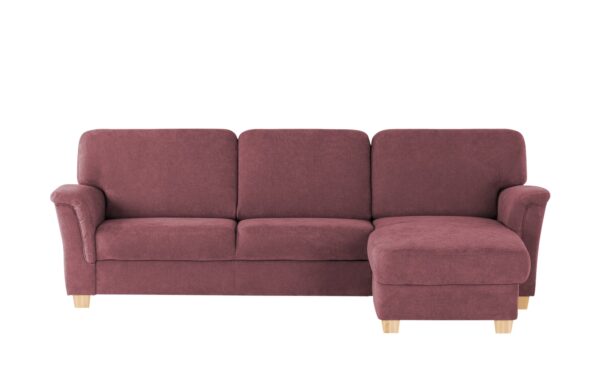 smart Ecksofa  Valencia ¦ rot ¦ Maße (cm): B: 269 H: 90 T: 173 Polstermöbel > Sofas > Ecksofas - Höffner