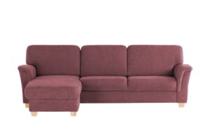 smart Ecksofa  Valencia ¦ rot ¦ Maße (cm): B: 269 H: 90 T: 173 Polstermöbel > Sofas > Ecksofas - Höffner