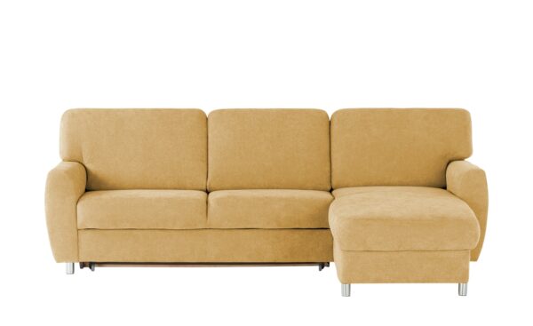 smart Ecksofa  Valencia ¦ gelb ¦ Maße (cm): B: 263 H: 90 T: 173 Polstermöbel > Sofas > Ecksofas - Höffner