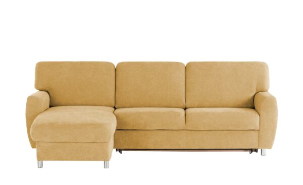 smart Ecksofa  Valencia ¦ gelb ¦ Maße (cm): B: 263 H: 90 T: 173 Polstermöbel > Sofas > Ecksofas - Höffner