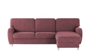 smart Ecksofa  Valencia ¦ rot ¦ Maße (cm): B: 263 H: 90 T: 173 Polstermöbel > Sofas > Ecksofas - Höffner